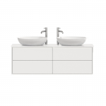 Тумба под умывальник Джаз НП 150-04 белый глянцевый (1) - изображение 1