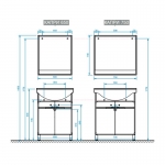 Тумба Капри Н 75 Белый глянцевый - изображение 3