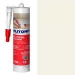 Герметик санит. PLITONIT PLITOSIL Premium (кремовый) -310мл - изображение 1