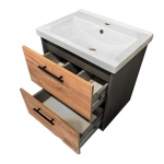 Комплект умывальник Керамин Тобаго 60 ФС + тумба Торонто 60 - изображение 3