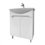 Тумба MARSEL72 700 PVC 2 двери - изображение 1 Тумба MARSEL72 700 PVC 2 двери - изображение 1