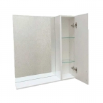 Шкаф KELN 3 700R навесной 1 дверь с зеркалом - изображение 3 Шкаф KELN 3 700R навесной 1 дверь с зеркалом - изображение 3