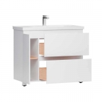 Тумба Неаполь Н 100-02, белый глянцевый - изображение 2 Тумба Неаполь Н 100-02, белый глянцевый - изображение 2