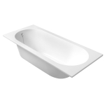 Ванна Борнео 180x80, Белый матовый (18), [Solid Surface] - изображение 1