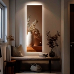 Зеркало Турин Гранд Лайт 50х150 с подсветкой - изображение 3 Зеркало Турин Гранд Лайт 50х150 с подсветкой - изображение 3