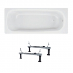 Ванна стальная BLB Universal 150*75, с шумоиз-ей и ножками (к-т 2 шт) - изображение 1 Ванна стальная BLB Universal 150*75, с шумоиз-ей и ножками (к-т 2 шт) - изображение 1