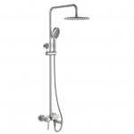 Душевой комплект A14201 со смесителем (никель) - изображение 1 Душевой комплект A14201 со смесителем (никель) - изображение 1