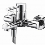 Смеситель Main 4101 для ванны с коротким изливом (в компл. шланг и лейка 3-функц) - изображение 1