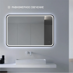 Зеркало Bissau black 10070dh-6 - изображение 4