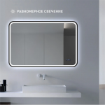 Зеркало Bissau blaсk 10070mh-6 - изображение 2