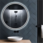 Зеркало с подсветкой Cairo black 80dh-6 - изображение 3