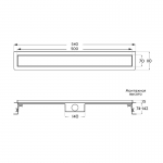 Душевой трап Axus Universal 500, арт. tdu500 - изображение 6