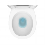 Напольный унитаз-компакт Керамин Гранд-N-C Инкоэр двухрежимный Боковой подвод (с жестким сиденьем) - изображение 4