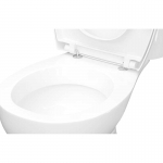 Напольный унитаз-компакт Керамин Гранд-N-C Инкоэр двухрежимный Боковой подвод (с жестким сиденьем) - изображение 4