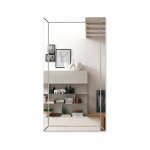 Зеркало 1100*600 с полир.кромкой и гравировкой , арт. Г-037 - изображение 1