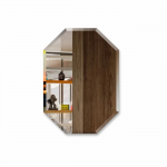 Зеркало 700*500 фигурное с фацетом, арт. 8с-С/002 - изображение 1 Зеркало 700*500 фигурное с фацетом, арт. 8с-С/002 - изображение 1