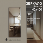 Зеркало "Классик" 1000*400мм с фацетом 15мм , арт. 8с-С/286 - изображение 2