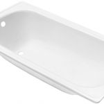 Ванна стальная Ferro 170х70 белая с ножками в комплекте	 - изображение 2