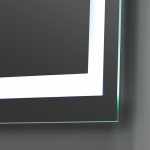 Зеркало бытовое навесное с подсветкой 780х580 ЗП-01 - изображение 4