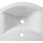 Умывальник Керамин Палермо 60 с отверстием мебельная белая - изображение 4