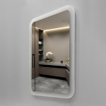 Зеркало Алмаз-Люкс бытовое навесное с подсветкой и подогревом 600х800 ЗП-Н-27 - изображение 3