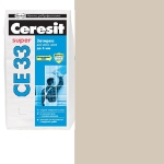 Фуга для заполнения узких швов Ceresit CE 33 серебряно-серая №04 (2кг) - изображение 1