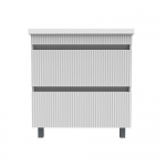 Тумба под умывальник Виго 60 арт. 68.01, Белый матовый - изображение 1