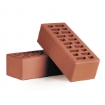 Кирпич лицевой пустотелый утолщенный КЛПУ-150 Бавария красный - изображение 1 Кирпич лицевой пустотелый утолщенный КЛПУ-150 Бавария красный - изображение 1