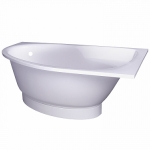 Ванна угловая Версаль ВУВ-1700 белый - изображение 2