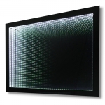 Зеркало бытовое навесное с подсветкой "тоннель" 800х600 ЗП-120 - изображение 2