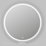 Зеркало бытовое навесное с подсветкой 6D 600 ЗП-64 - изображение 4