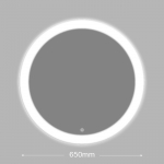 Зеркало бытовое навесное с подсветкой D650 ЗП-77 - изображение 3