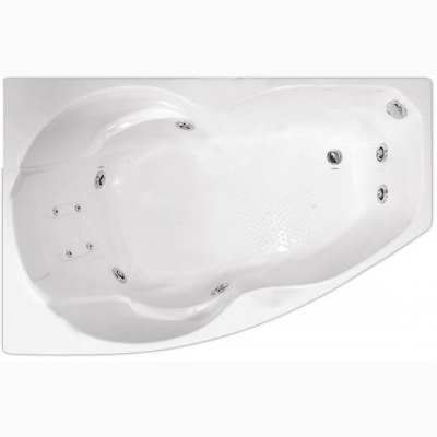 Ванна акриловая Triton Бриз 150 x 95 R стандарт (с гидромассажем) - изображение 1
