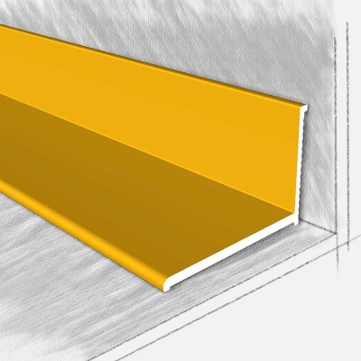 Профиль алюминиевый 2212-02М 2,7м золото, арт. 2212-02М - изображение 1