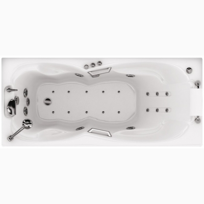 Ванна акриловая Triton Цезарь 180 x 80 люкс (с гидромассажем)	 - изображение 1