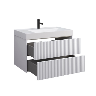 Тумба Сиртаки НП 85-02, Белый глянцевый (1) - изображение 2