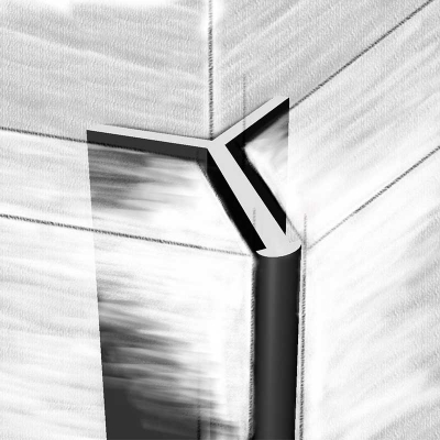 Профиль алюминиевый 337-05М 2,7м черный, арт. 337-05М - изображение 1