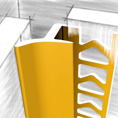 Профиль алюминиевый 357-02М 2,7м золото, арт. 357-02М - изображение 1