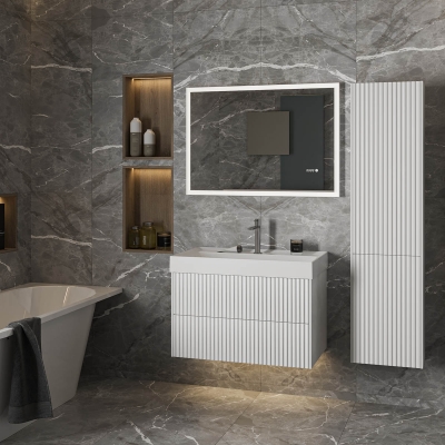 Тумба Сиртаки НП 85-02, Белый глянцевый (1) - изображение 3