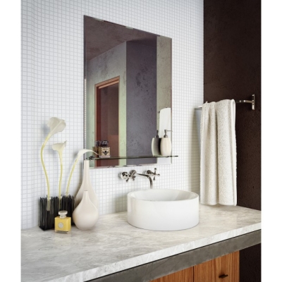 Зеркало 800х600 с полкой, Арт.8с-E/006 - изображение 3