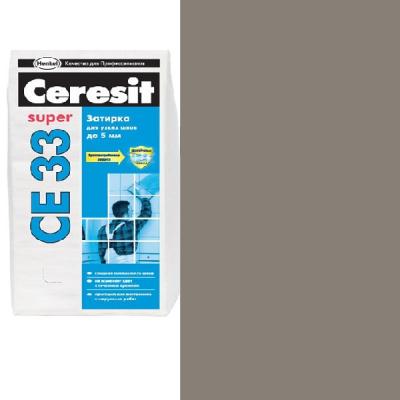 Фуга для заполнения узких швов Ceresit CE 33 антрацит №13 (2кг) - изображение 1 Фуга для заполнения узких швов Ceresit CE 33 антрацит №13 (2кг) - изображение 1