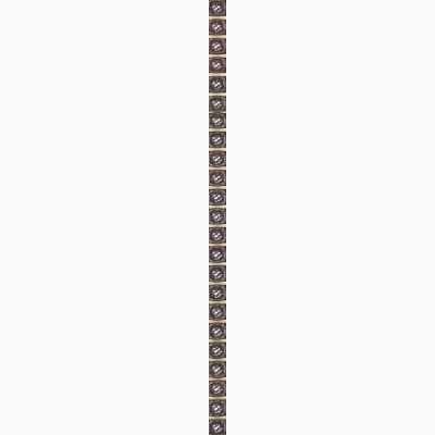 Фриз Бисер 4 коричневый 246х9,27 - изображение 1