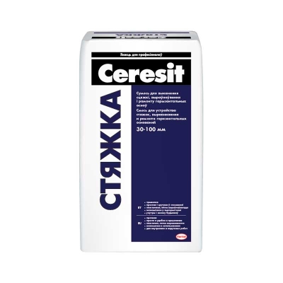 Стяжка Ceresit 25 кг - изображение 1