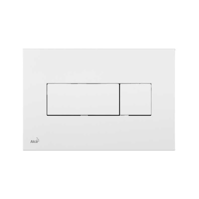 Кнопка слива для унитаза, белая, Арт.М370 - изображение 1