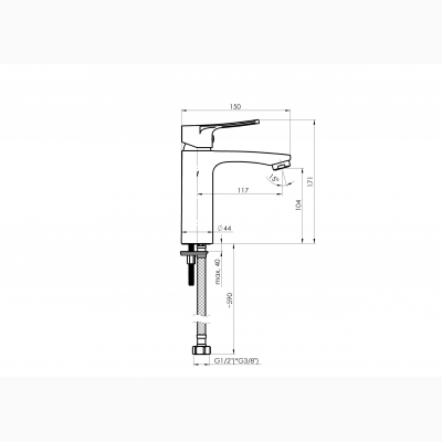 Смеситель для умывальника NICA-18 - изображение 2 Смеситель для умывальника NICA-18 - изображение 2
