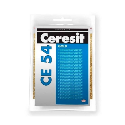 Добавка к эпоксидной затирке Ceresit CE 54 Gold 75г - изображение 1