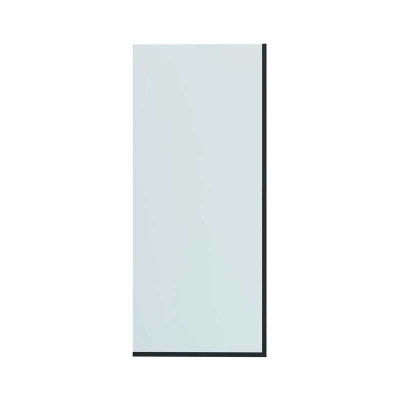 Шторка для ванны BENETTO 1400х700, прозрачное стекло, профиль черный матовый, BEN-403_BL_C - изображение 1