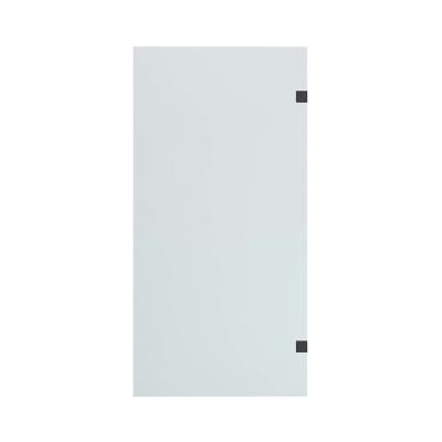 Шторка для ванны BENETTO 1400х700, прозрачное стекло, профиль черный матовый, BEN-405_BL_C - изображение 1