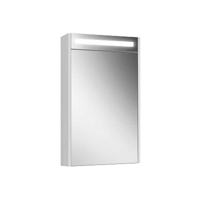Шкаф зеркальный Нёман ВШ 50 Белый глянцевый (1) - изображение 1