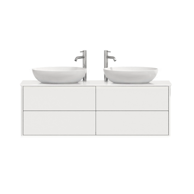 Тумба под умывальник Джаз НП 150-04 белый глянцевый (1) - изображение 1